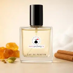Elegancka butelka perfum z nutami cynamonu i kardamonu. Czy to piżmo co to za zapach?