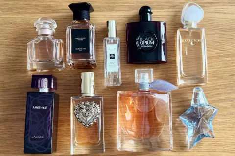 Kolekcja perfum: Guerlain, Yves Saint Laurent, Jo Malone, Lalique, Hanae Mori. Prawdziwy gourmand dla miłośników zapachów.