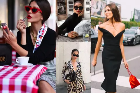 Włoszki w eleganckich stylizacjach: czerwień, panterka i klasyczna czerń. Jak ubierają się włoszki?