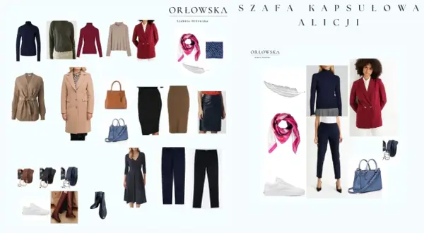 Kolekcja ubrań i dodatków, która rozwiązuje problem "nie mam się w co ubrać". Eleganckie płaszcze, marynarki, spódnice, spodnie, sukienka, swetry, torebki i buty.