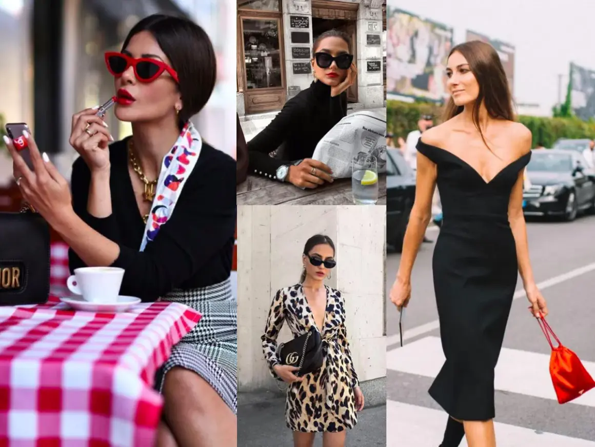 Włoszki w eleganckich stylizacjach: czerwień, panterka i klasyczna czerń. Jak ubierają się włoszki?