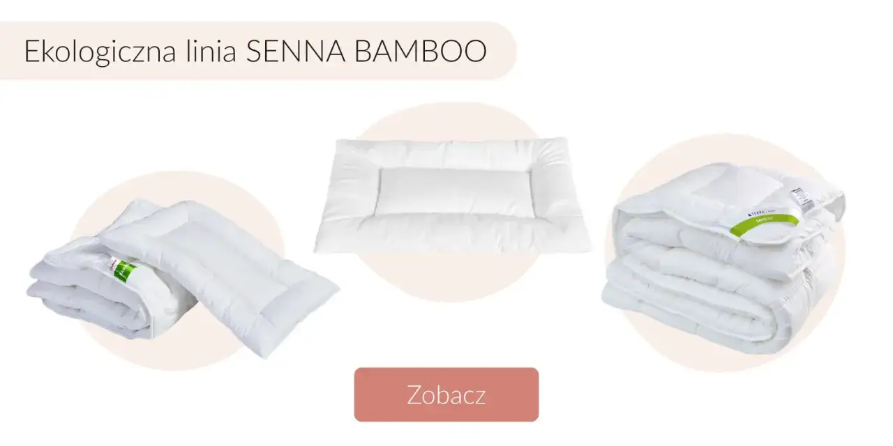 Białe kołdry z linii SENNA BAMBOO. Dowiedz się, w ilu stopniach prać kołdrę, by służyła latami.