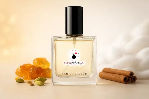 Elegancka butelka perfum z nutami cynamonu i kardamonu. Czy to piżmo co to za zapach?